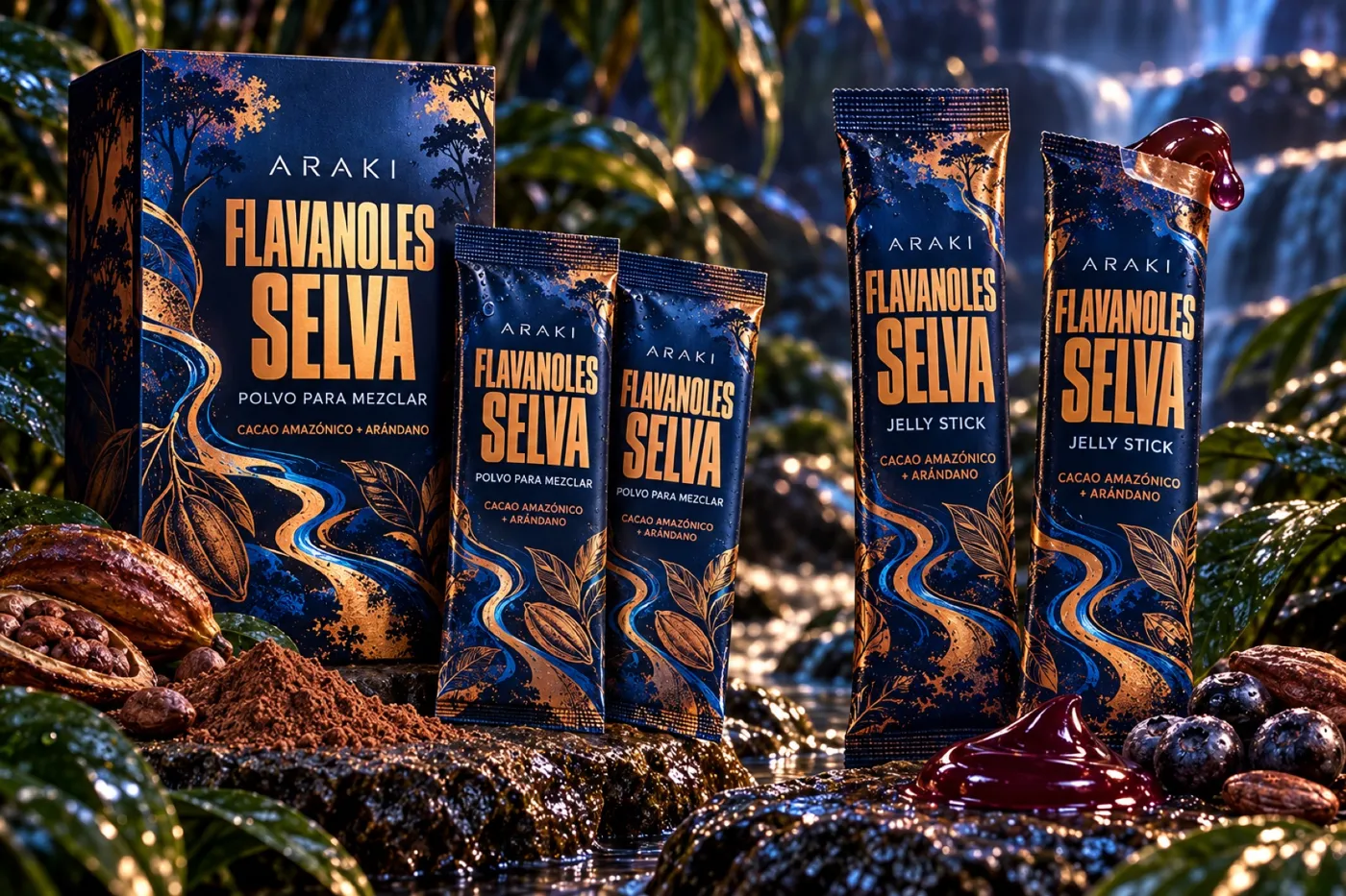 Flavanoles Selva cacao drink sachets
