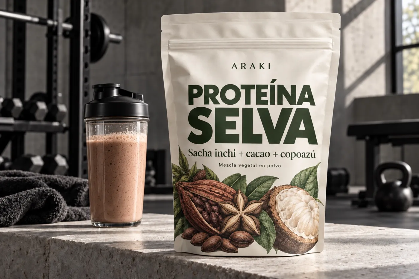 Proteína Selva pouch, the ARAKI hero product